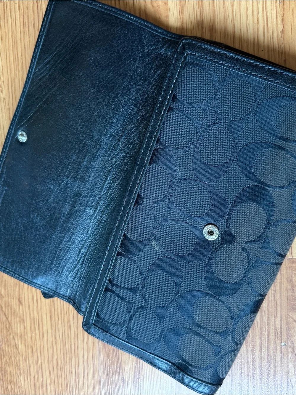 Coach continental wallet